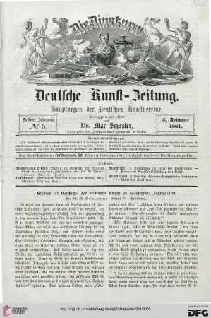 Nr. 5 (3. Februar 1861)