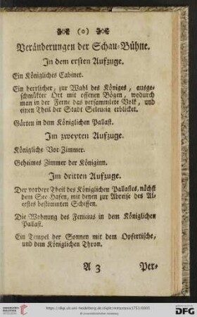 Veränderungen der Schau-Bühne