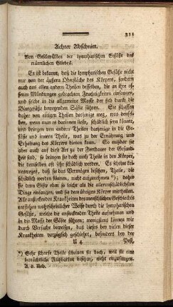 Achter Abschnitt. Von Geschwülsten der lymphatischen Gefäße des männlichen Gliedes.