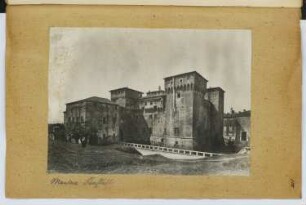 Castello di San Giorgio, Mantua: Ansicht (aus: Skizzen- und Fotoalbum 5)