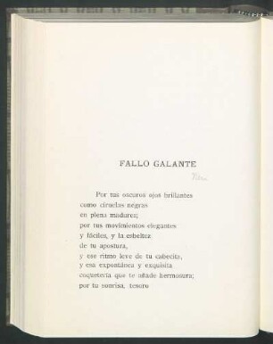Fallo galante