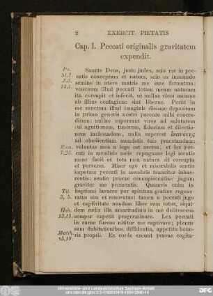 Cap. I. Peccati originalis gravitatem expendit.