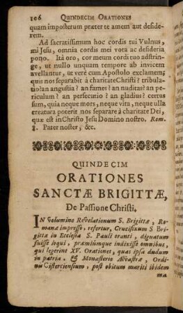 106-117, Quindecim Orationes Sanctae Brigittae