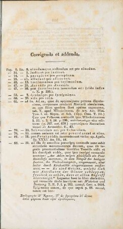Corrigenda et addenda.