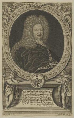 Bildnis des Iohann Friderich Wibel