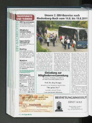Treffpunkte und Termine