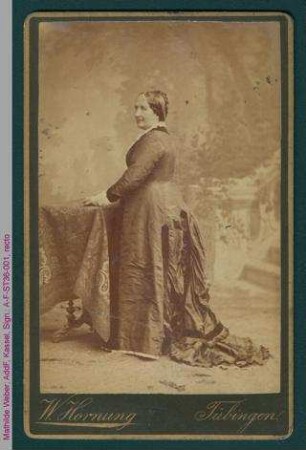Porträt von Mathilde Weber