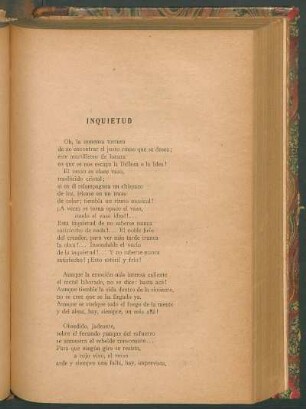 Inquietud