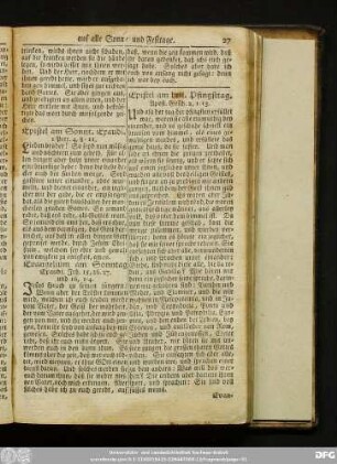 Epistel am Sonnt. Exaudi. 1 Petr. 4, 8-11.