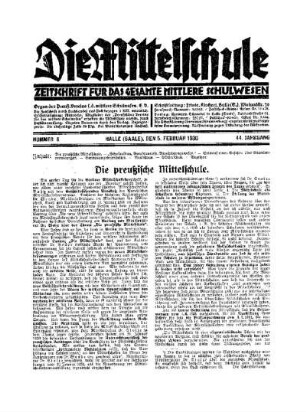 Die preußische Mittelschule