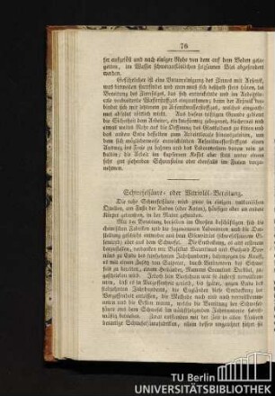 Schwefelsäure- oder Vitriol-Bereitung