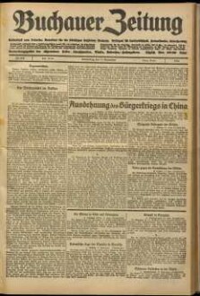 Buchauer Zeitung Volksblatt vom Federsee : Amtsblatt für die städt. Behörden Buchaus