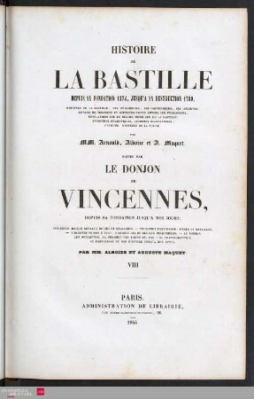 8Le Donjon de Vincennes : tome 2: Sous la regence