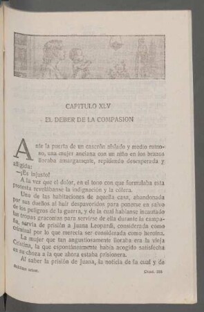 Capítulo XLV - El deber de la compasión
