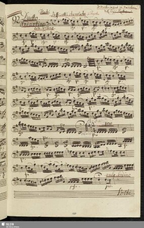 92. Duetto: Zeffiretti che volate / Rutini, G.M.