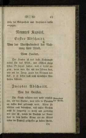 Neuntes Kapitel.