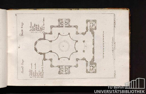 No. 7. Second Etage. Zweyte Etage.