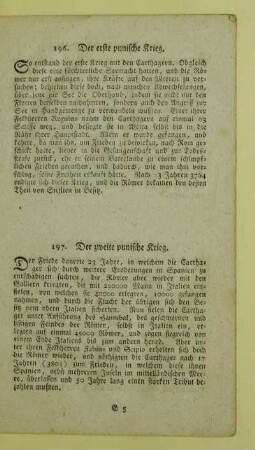 196. Der erste punische Krieg