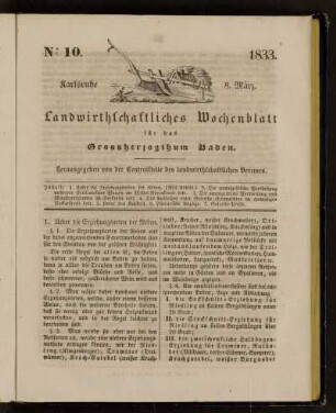 No 10. 8. März. 1833