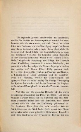 Ueber die Behandlung der Gaumenspalten : Inaug. Diss.