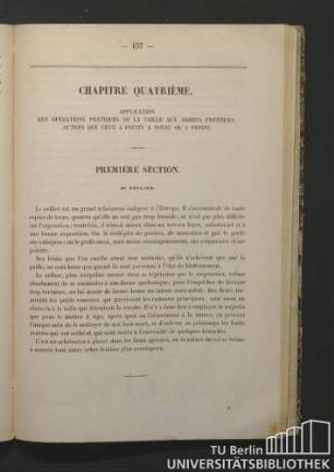 Première Section. Du néflier.