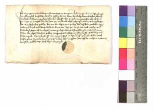 Beringer von Berlichingen, Amtmann zu Öhringen (Orengew): Besoldung; Siegel: Beringer von Berlichingen.