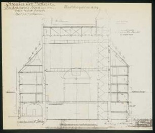 Theater des Westens (auch: Volksoper), Berlin-Charlottenburg: Schnitt 1:100