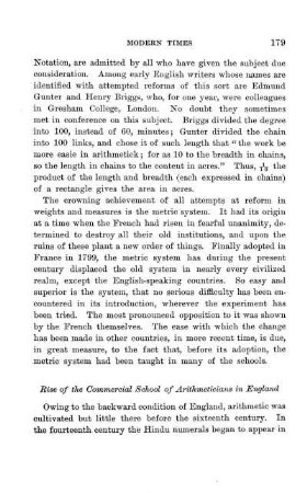Rise of the Commercial School in England.