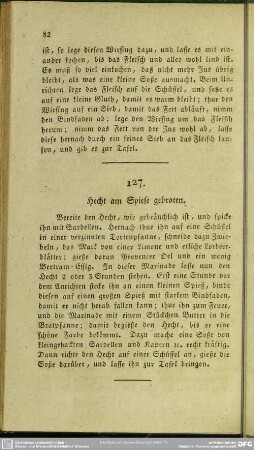 Fischspeisen (Nr. 127-132)