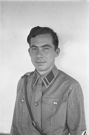 Zweiter Weltkrieg. Porträt eines Angehörigen der deutschen Wehrmacht