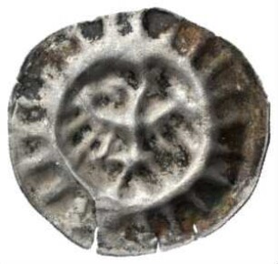 Fundmünze, Hohlpfennig, 1440 - 1470