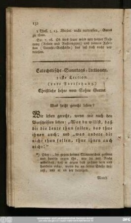 32ste Lection. (12te Fortsetzung.) Christliche Lehre vom Sohne Gottes.