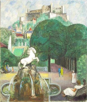 Pegasus Brunnen Salzburg
