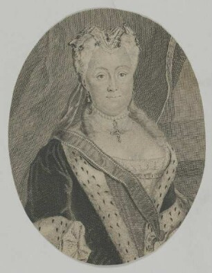 Bildnis der Johanne Charlotte zu Brandenburg