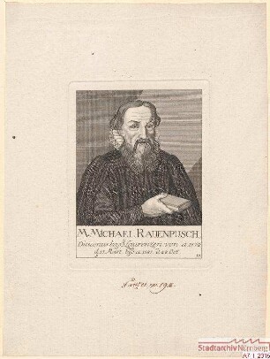 M. Michael Rauenpusch (= Rauenbusch), Diakon bei St. Lorenz
