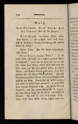 250-259, Graf Eberhard. Graf Ulrich. Herzog Johann. ...