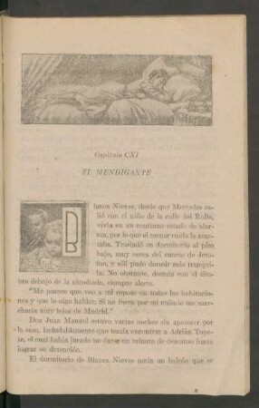 Capítulo CXI - El mendigante