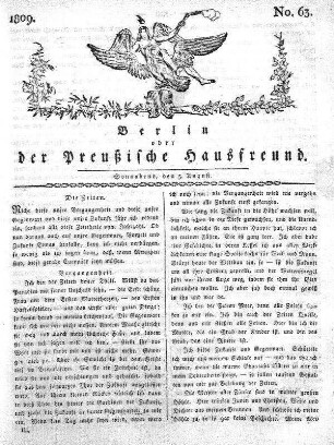 No. 63., 5. August 1809