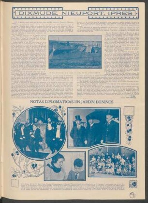 Notas diplomáticas - un jardin de niños - [Fotografías]