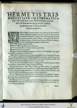 Hermetis Trismegisti…