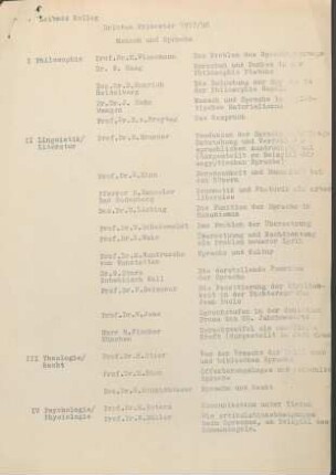 Drittes Trimester 1957/58