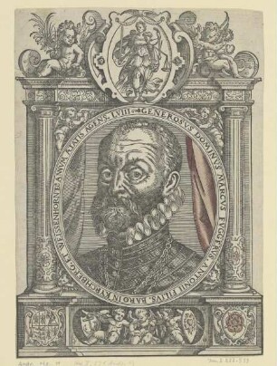 Bildnis des Marcvs FvggervsBildnis Marcus Fugger, Frhr. zu Kirchberg u. Weißenhorn