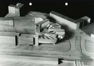 Galerie Moderner Kunst, Berlin-Tiergarten (Diplomarbeit bei Bernhard Hermkes): Modellfoto