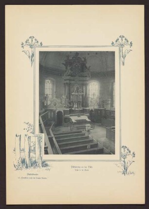 Billwärder an der Bille Altar in der Kirche