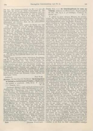 790-791 [Rezension] Frank, Karl, Die Entwicklungstheorie im Lichte der Tatsachen