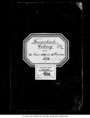 Fourierbuch für Coburg