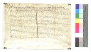 Bürgermeister und Rat der Stadt Gmünd verkaufen an ihren Bürgermeister Johann Jakob Werttwein 18 Gulden jährlichen Zins um 400 Gulden.