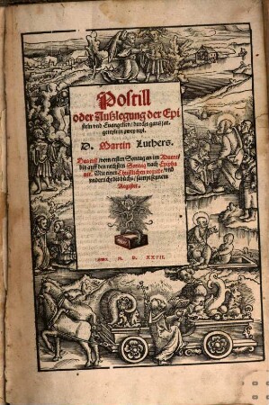 Postill oder Auslegung der Episteln und Evangelien durchs ganze Jahr