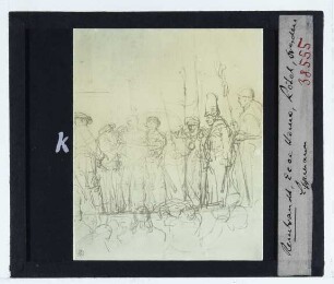 Rembrandt, Ecce Homo (Zeichnung Benesch 135) (Dresden KK)