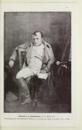Napoleon I. zu Fontainebleau